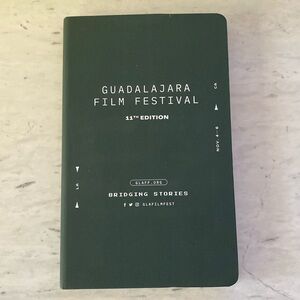 NWT GUADALAJARA FILM FESTIVAL 11th EDITION NOTEBOOK📔📓📒🎥🎞️🇲🇽🎦🍿